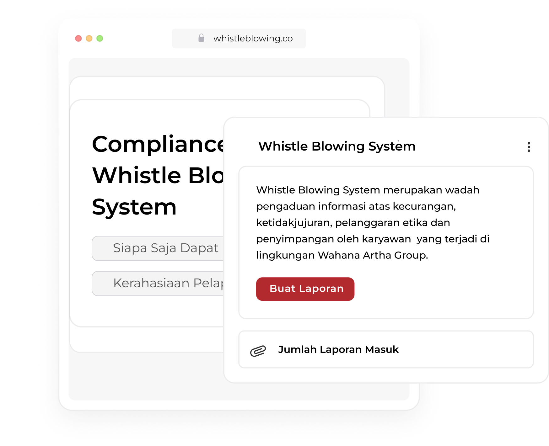 Whistle Blowing System
